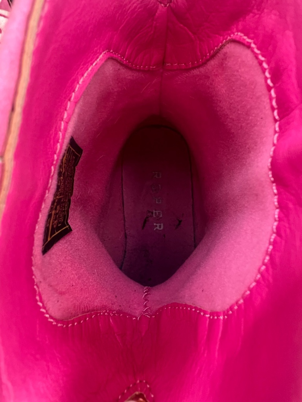 👢Roper Amelia Pink Women's Cowboy Boots - Picture 9 of 14